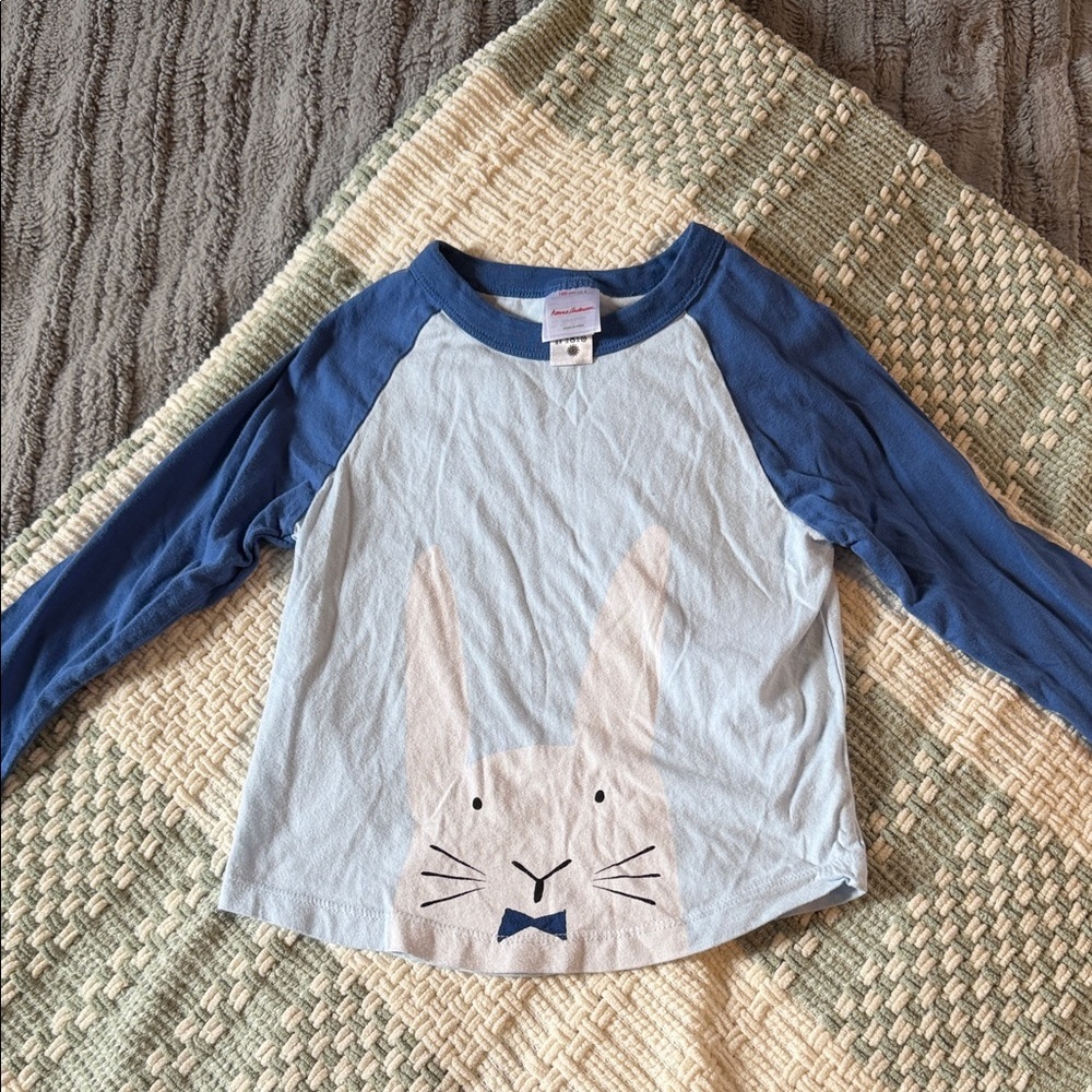 Hanna Anderson boys bunny long sleeve 🐰